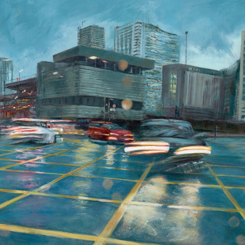 Urban Glow: Painting the Soul of Birmingham
