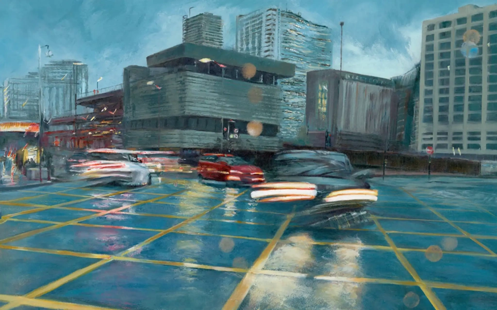 Julie Swinsco, artist, paintings of Birmingham - home page image